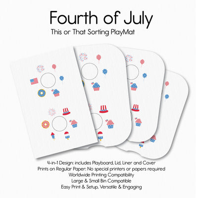 Fourth of July - This or That PlayMat