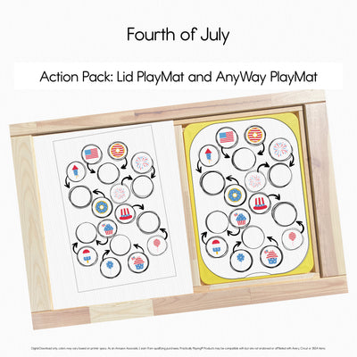 Fourth of July - Six Hole PlayMat