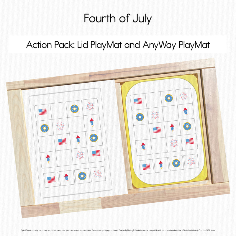 Fourth of July - Sudoku Board PlayMat