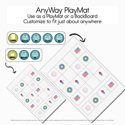 Fourth of July - Sudoku Board PlayMat