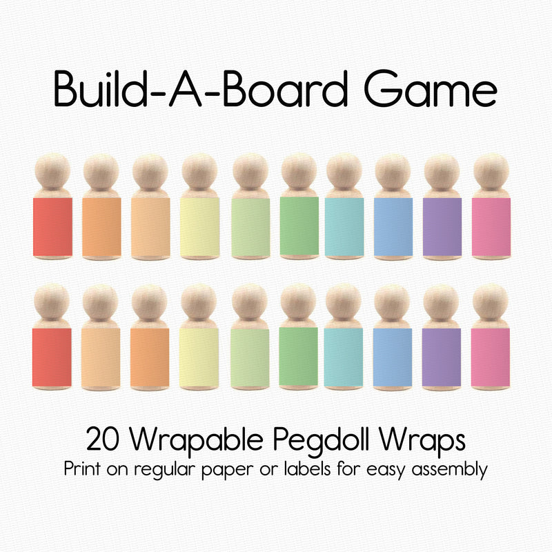 Build-A-Board Game - Wrapables 20 Pack