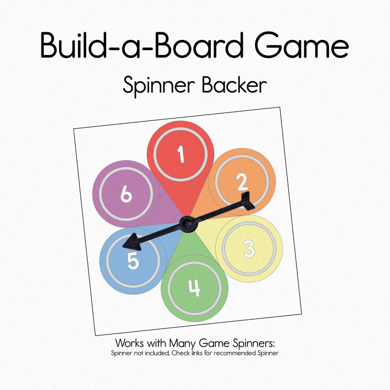 Build-A-Board Game - Game Spinner Backer