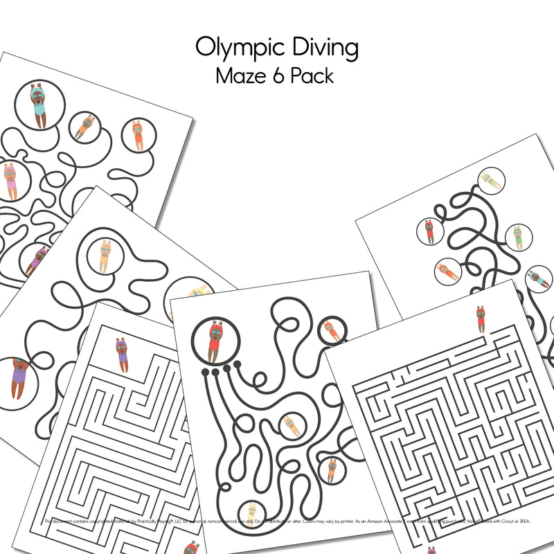 Olympic Diving - Mazes 6 Pack