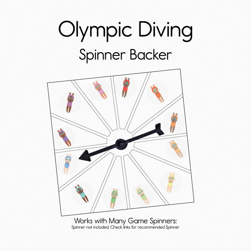 Olympic Diving - Spinner Backer