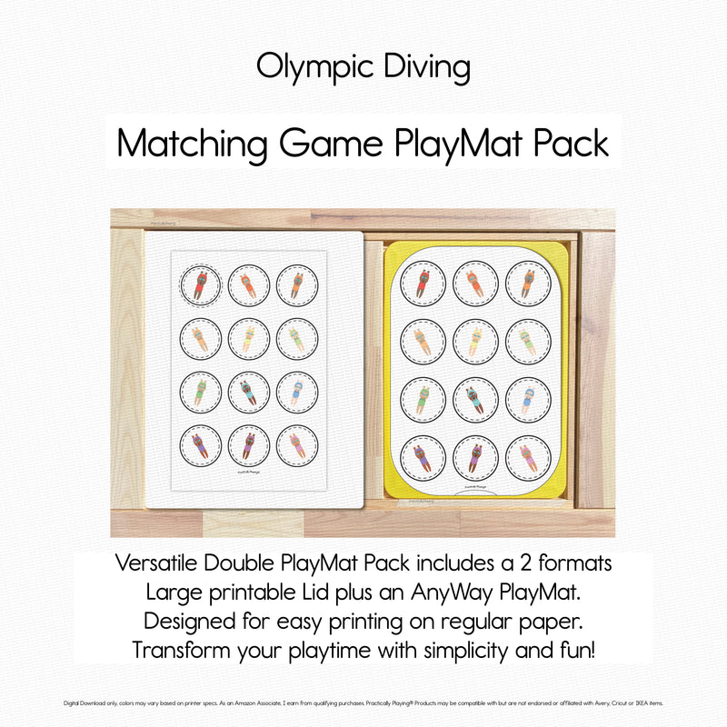 Olympic Diving - Matching GameBoard