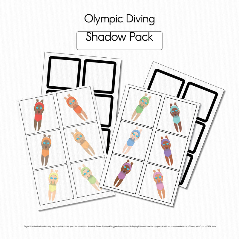 Olympic Diving - Shadow Cards