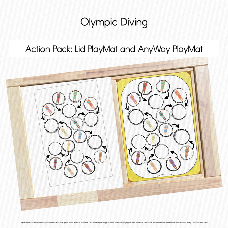 Olympic Diving - Six Hole PlayMat