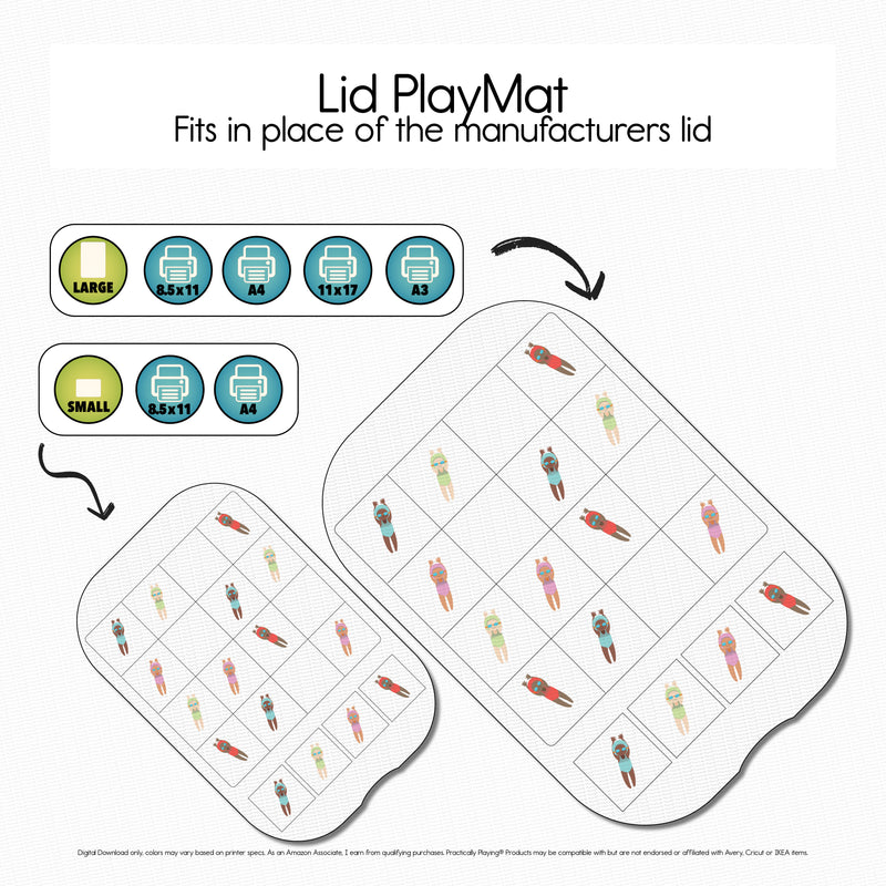 Olympic Diving - Sudoku Board PlayMat