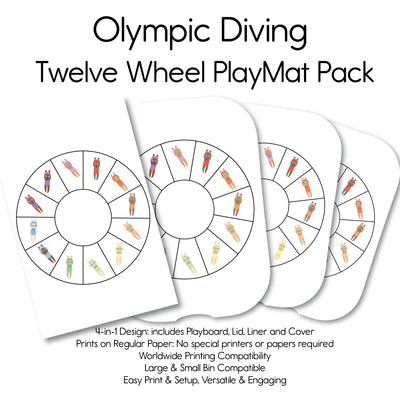 Olympic Diving - Twelve Wheel PlayMat