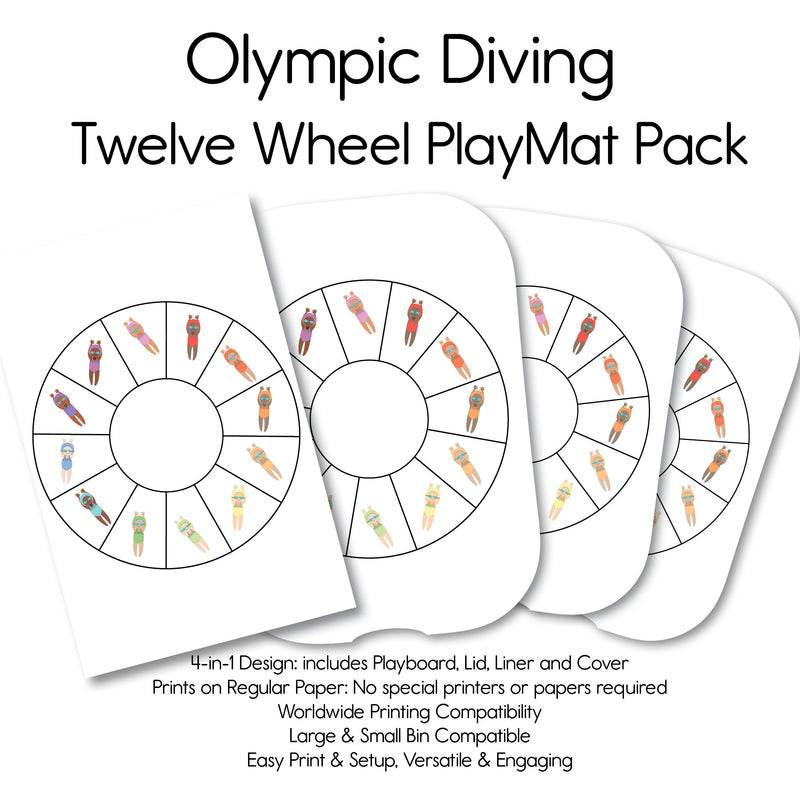 Olympic Diving - Twelve Wheel PlayMat