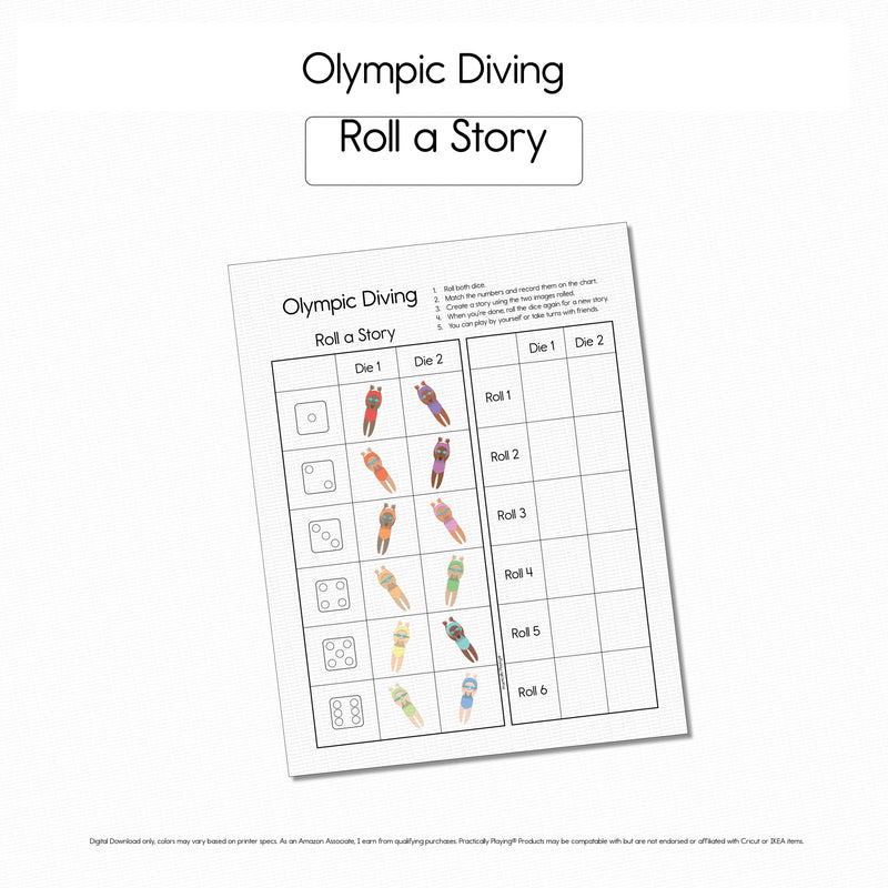 Olympic Diving - Roll a Story