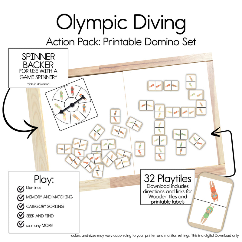 Olympic Diving - Dominos Game Pack