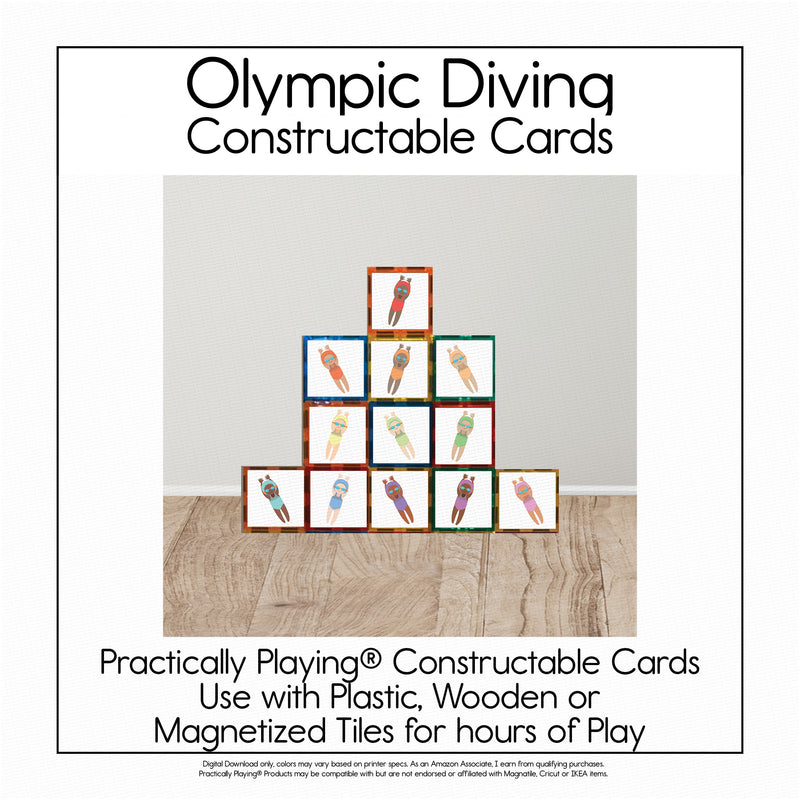 Olympic Diving - Constructable Card Pack