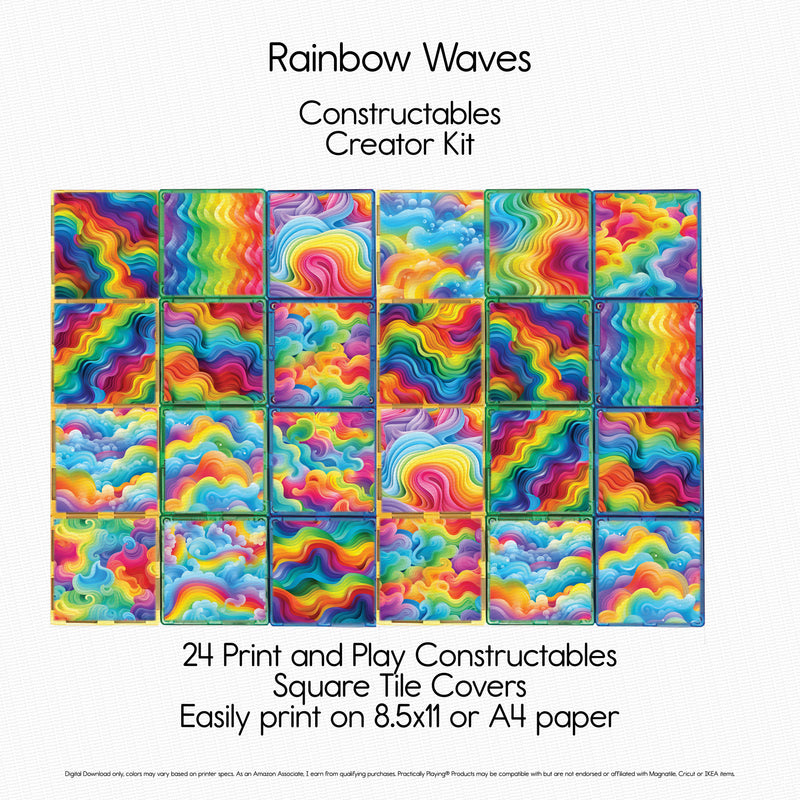 Rainbow Waves - Explorer Pack- Constructables Creator Kit
