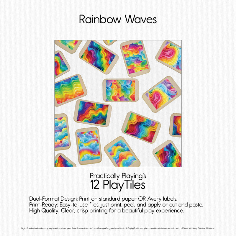 Rainbow Waves - Explorer Pack- PlayTiles