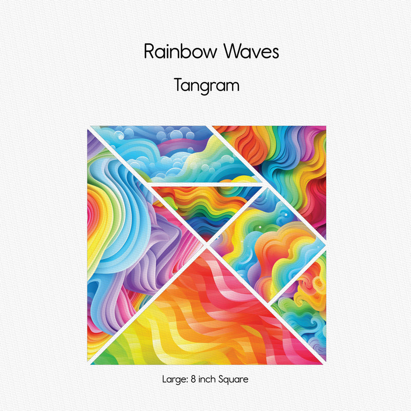 Rainbow Waves - Explorer Pack- Tangram