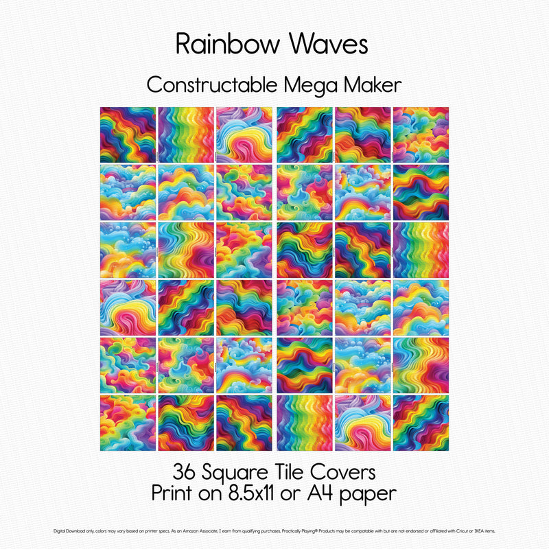 Rainbow Waves - Explorer Pack- Constructables Mega Maker