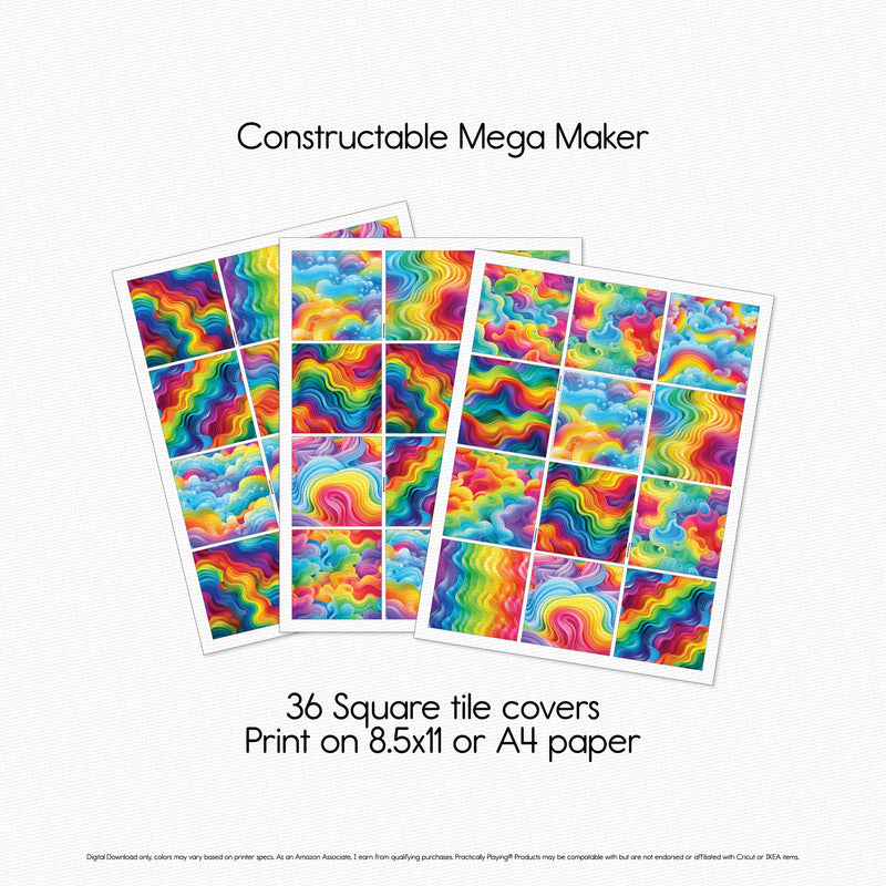 Rainbow Waves - Explorer Pack- Constructables Mega Maker