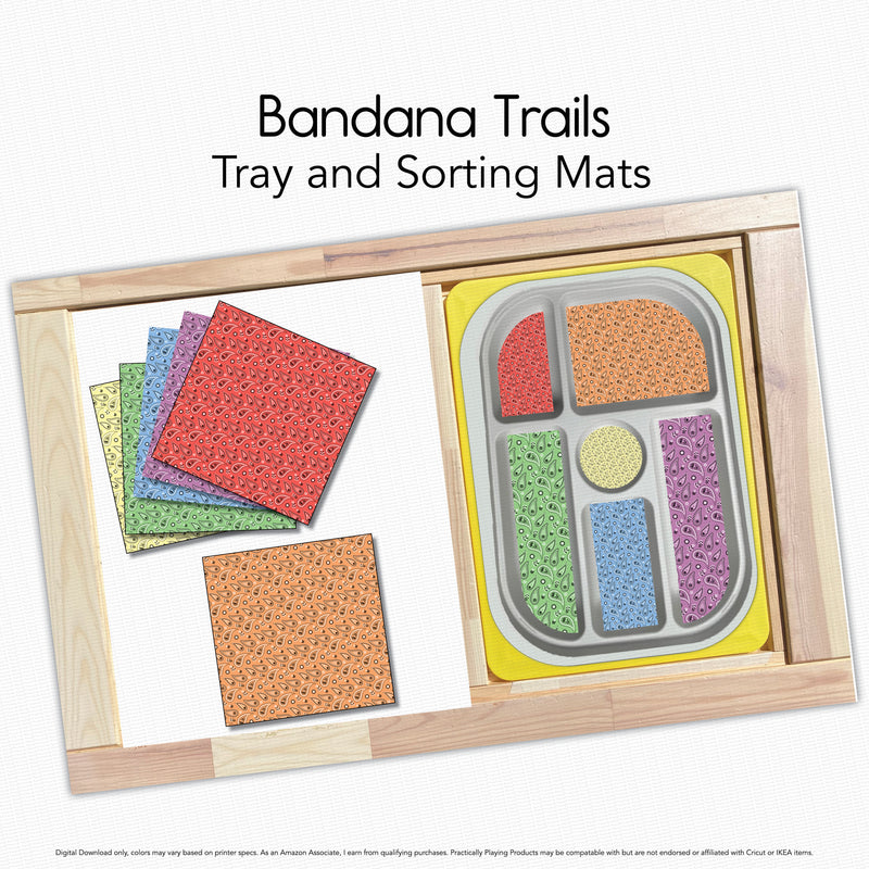 Bandana Trails - Explorer Pack- 6 Tray and Sorting Mats