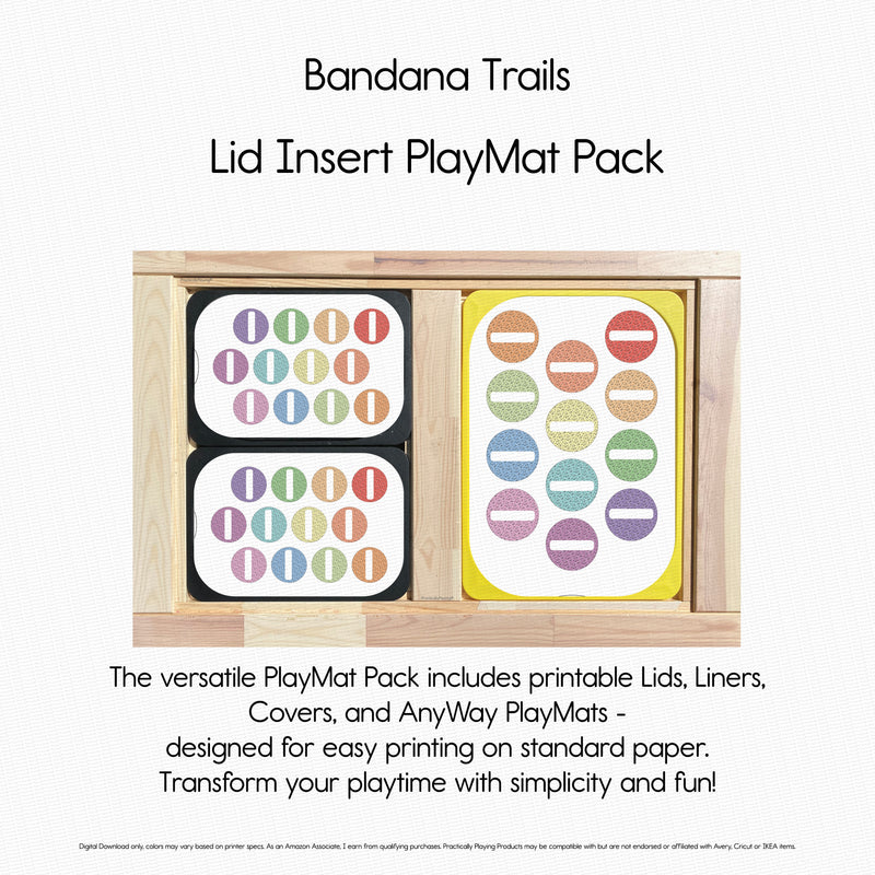 Bandana Trails - Explorer PlayMat Pack- Twelve Slot Circles