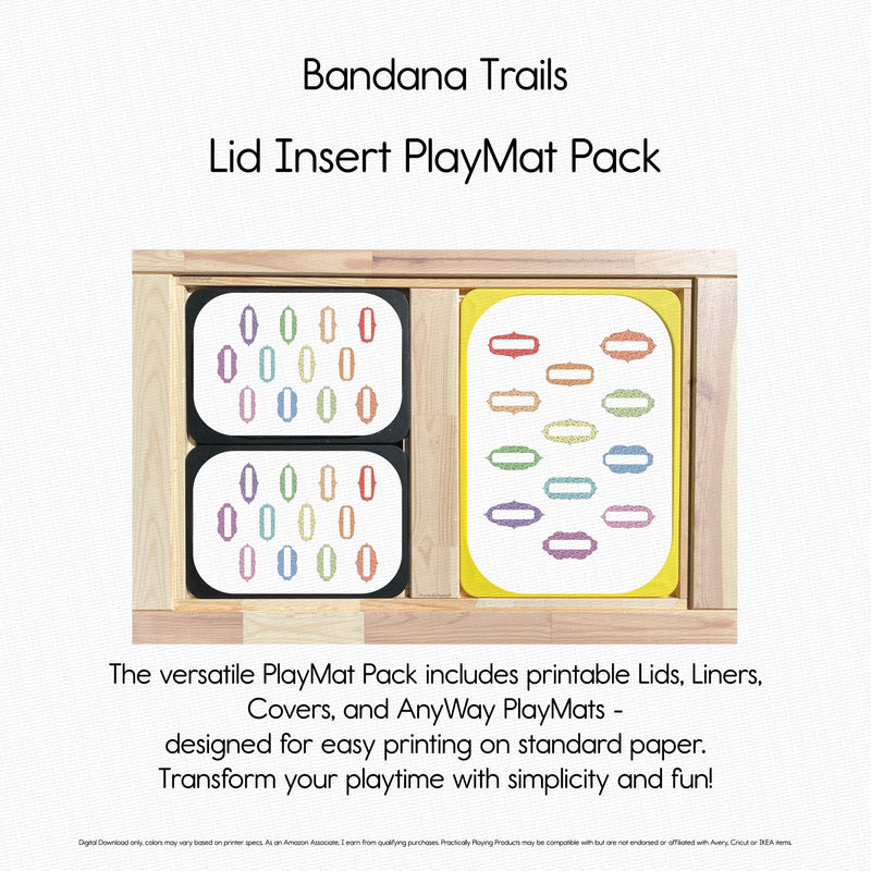 Bandana Trails - Explorer PlayMat Pack- Twelve Fancy Slots