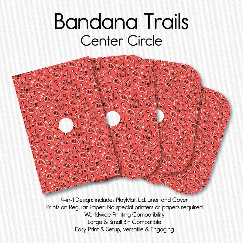 Bandana Trails - Explorer PlayMat Pack- Center Circle Cover