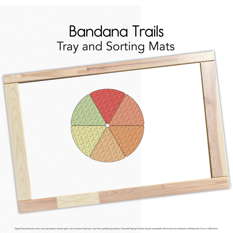 Bandana Trails - Explorer Pack- Round Tray with 6 Sections