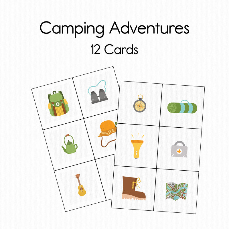 Camping Adventures - Discovery Pack- Card Pack