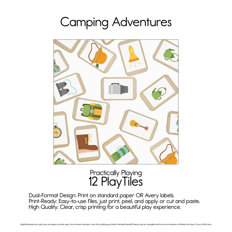 Camping Adventures - Discovery Pack- PlayTiles