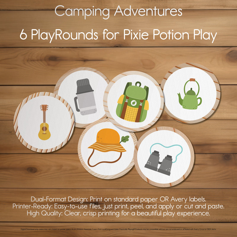 Camping Adventures - Pixie Potion Pack- PlayRounds