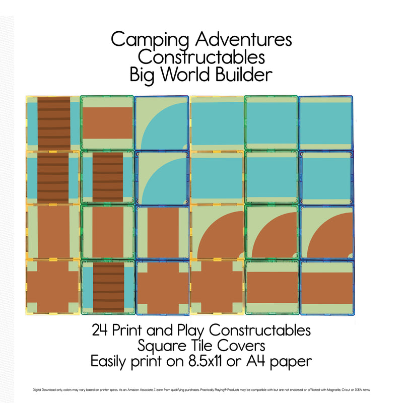Camping Adventures - Constructables Big World Builder Kit