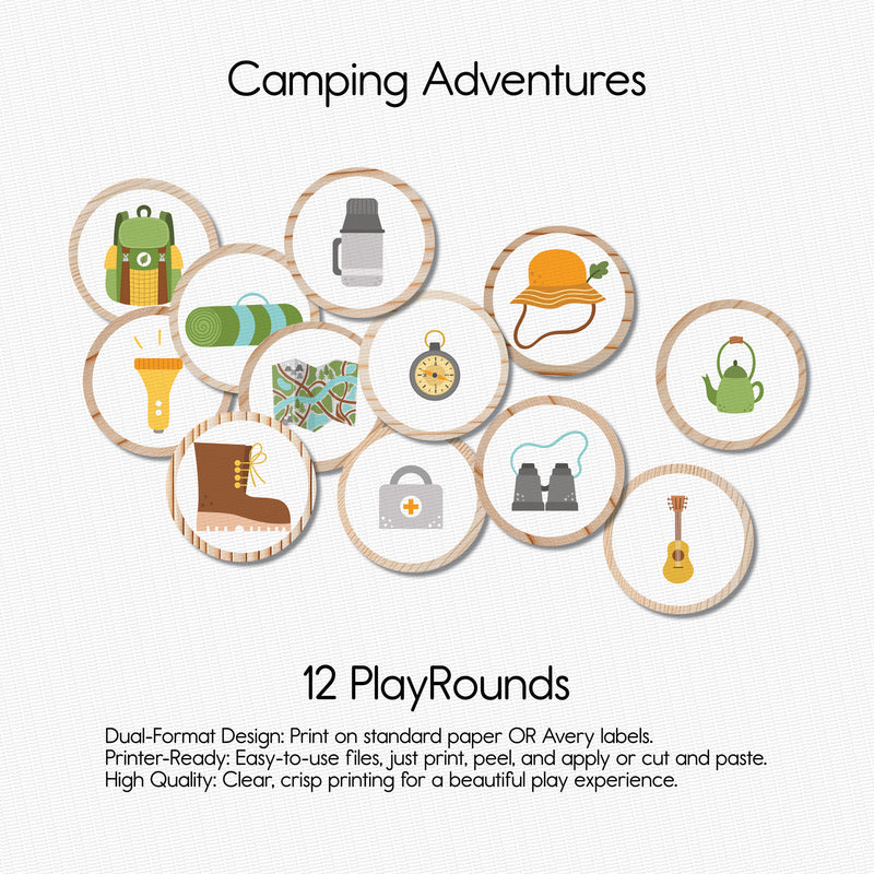 Camping Adventures - Discovery Pack- PlayRounds