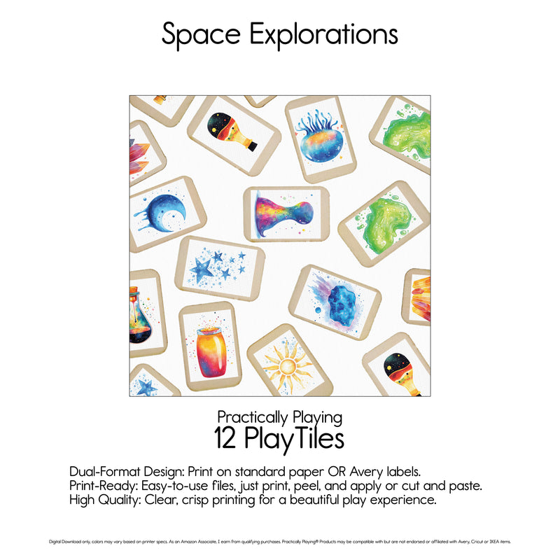 Space Explorations - Mighty Potion Pack- PlayTiles