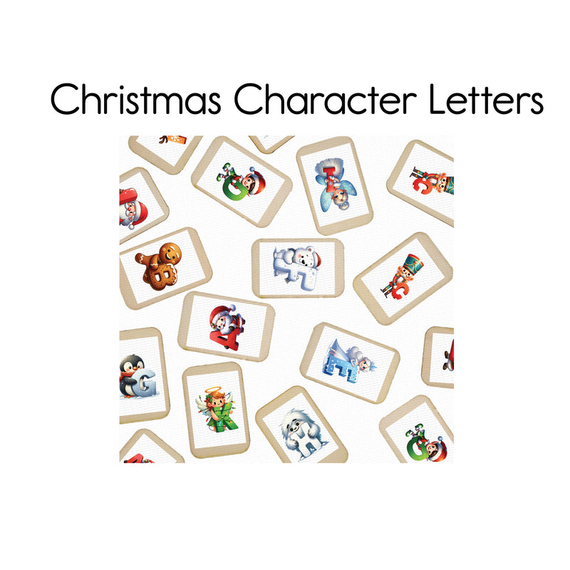 Christmas Characters Letters - Horizon Pack- PlayTiles