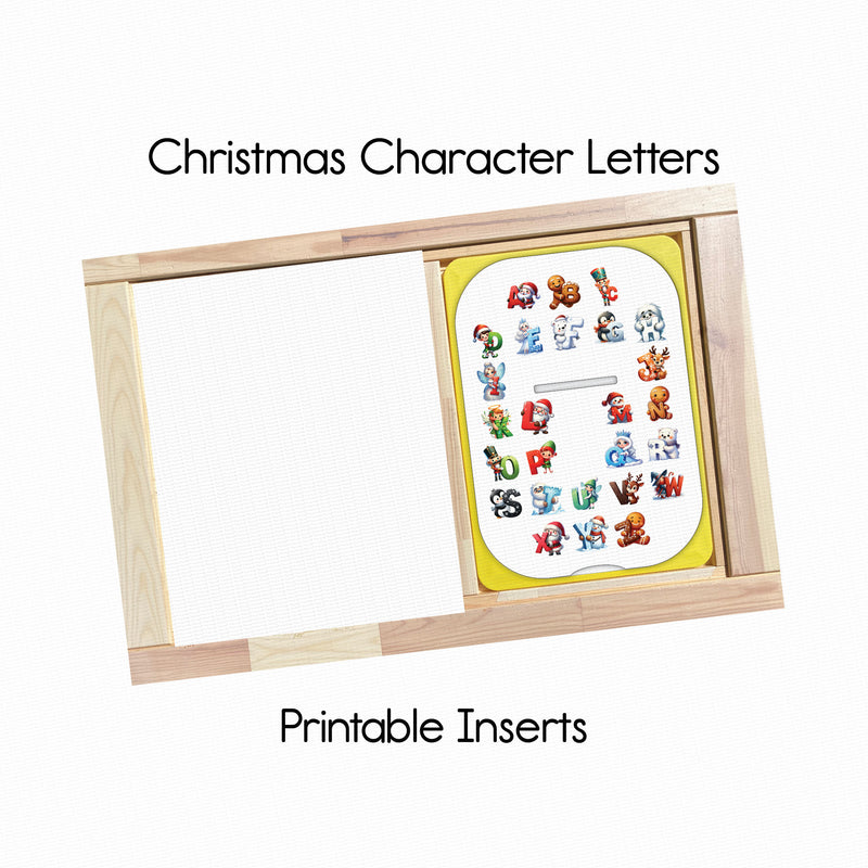 Christmas Characters Letters - Horizon PlayMat Pack- Single Slot