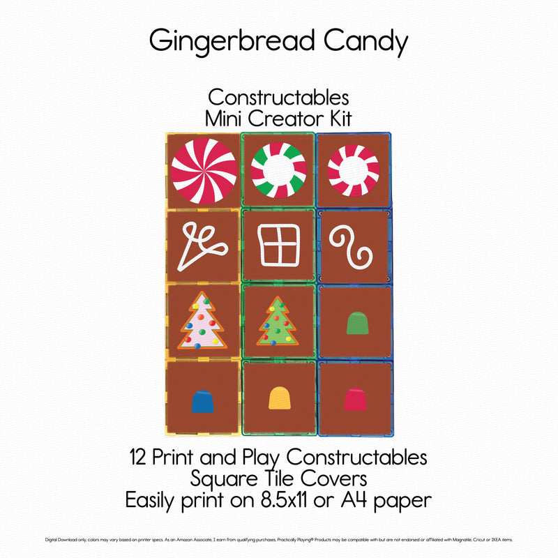 Gingerbread Candy - Discovery Pack- Constructables Mini Creator Kit