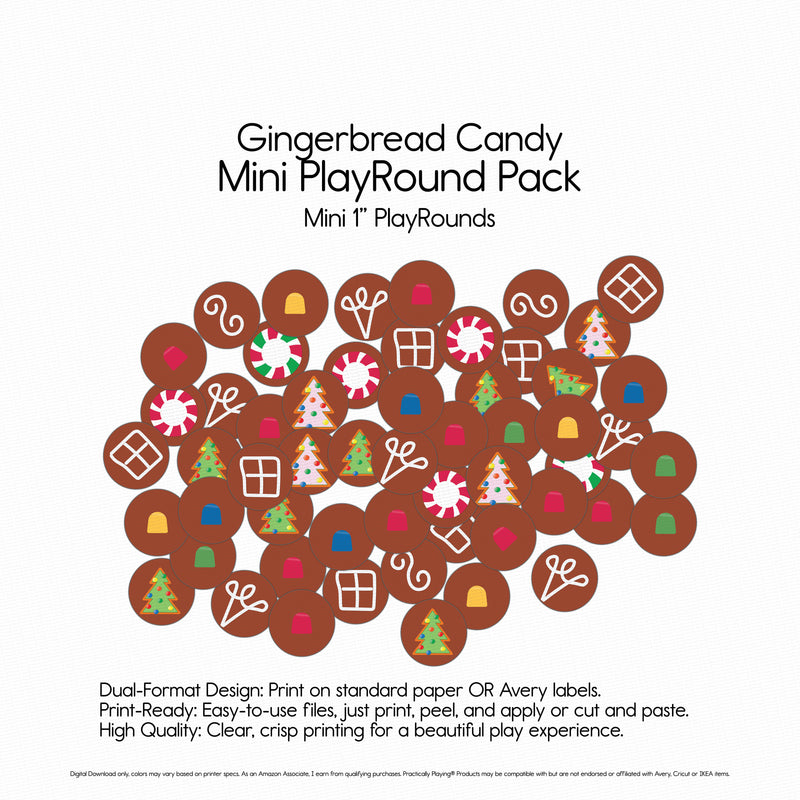 Gingerbread Candy - Discovery Pack- Mini PlayRounds