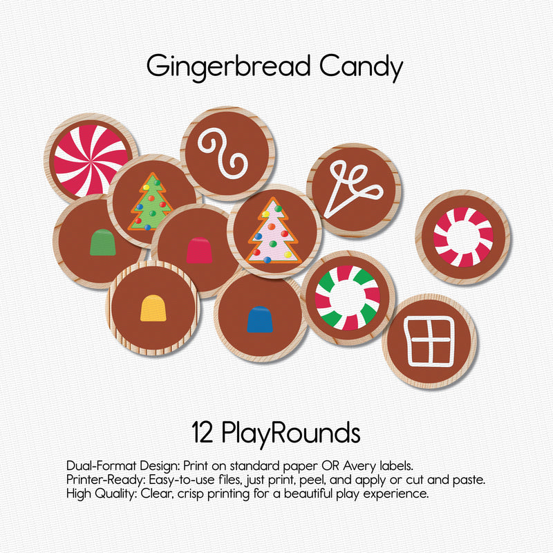 Gingerbread Candy - Discovery Pack- PlayRounds