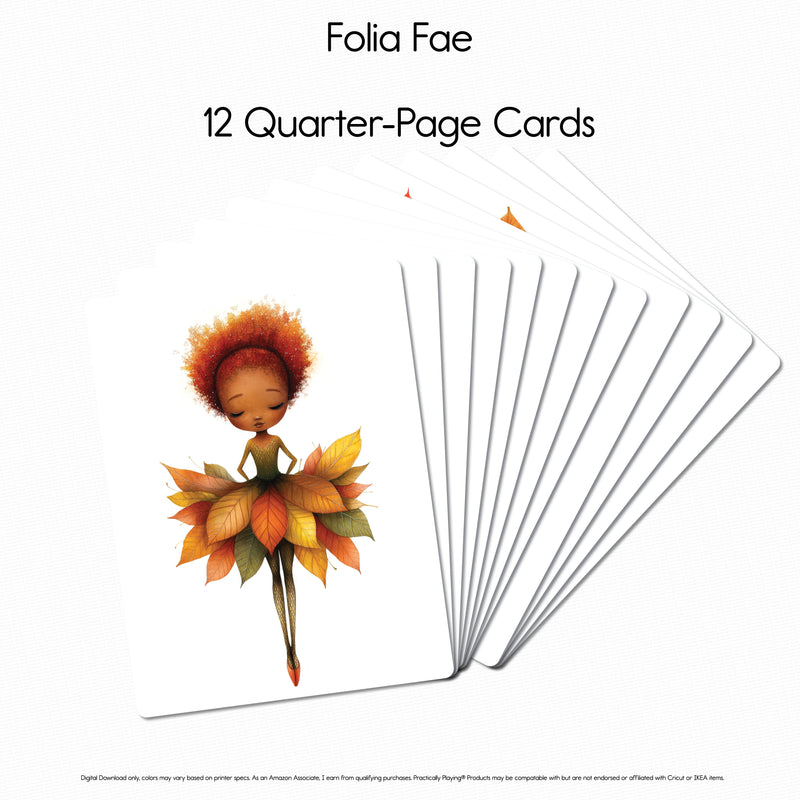 Folia Fae - Quarter-Page Cards