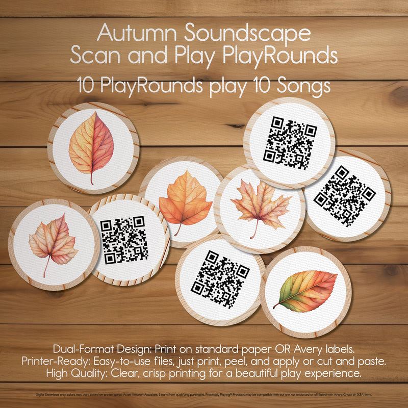 Autumn SoundScapes - Scan and Play PlayRounds