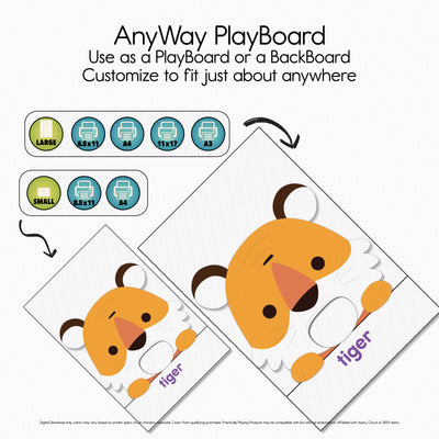 Hungry Animals - The Mouth PlayMat Pack