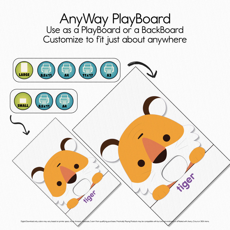 Hungry Animals - The Mouth PlayMat Pack