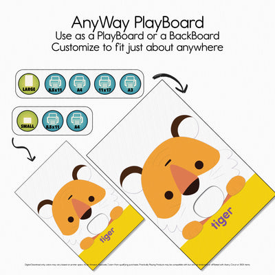 Hungry Animals - The Mouth PlayMat Pack