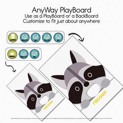 Hungry Animals - The Mouth PlayMat Pack