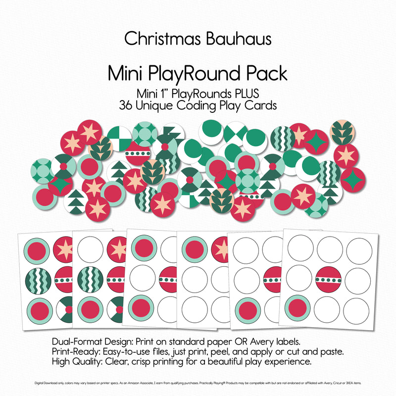 Christmas Bauhaus - Mini PlayRounds