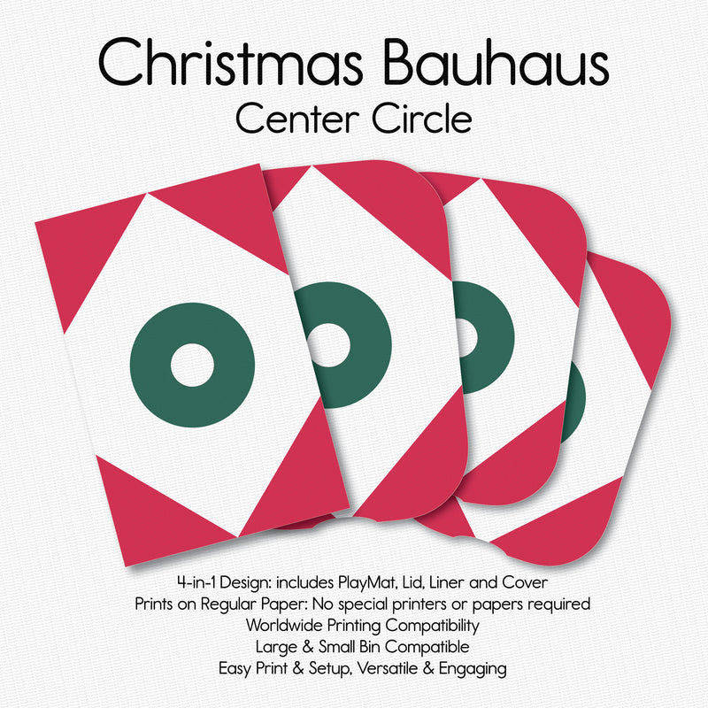 Christmas Bauhaus - PlayMat Pack- Center Circle Cover