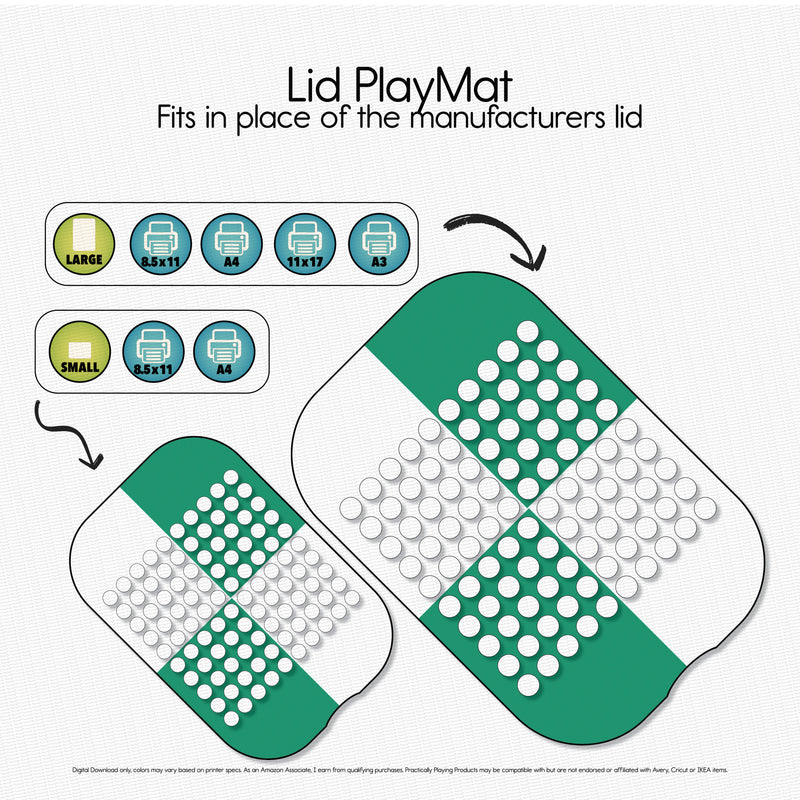 Christmas Bauhaus - PlayMat Pack- One Hundred Board