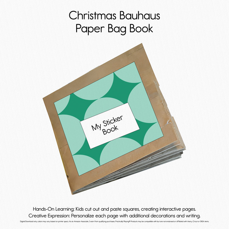 Christmas Bauhaus - Paper Bag Book