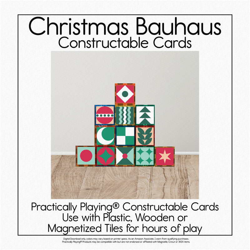 Christmas Bauhaus - Constructable Card Pack