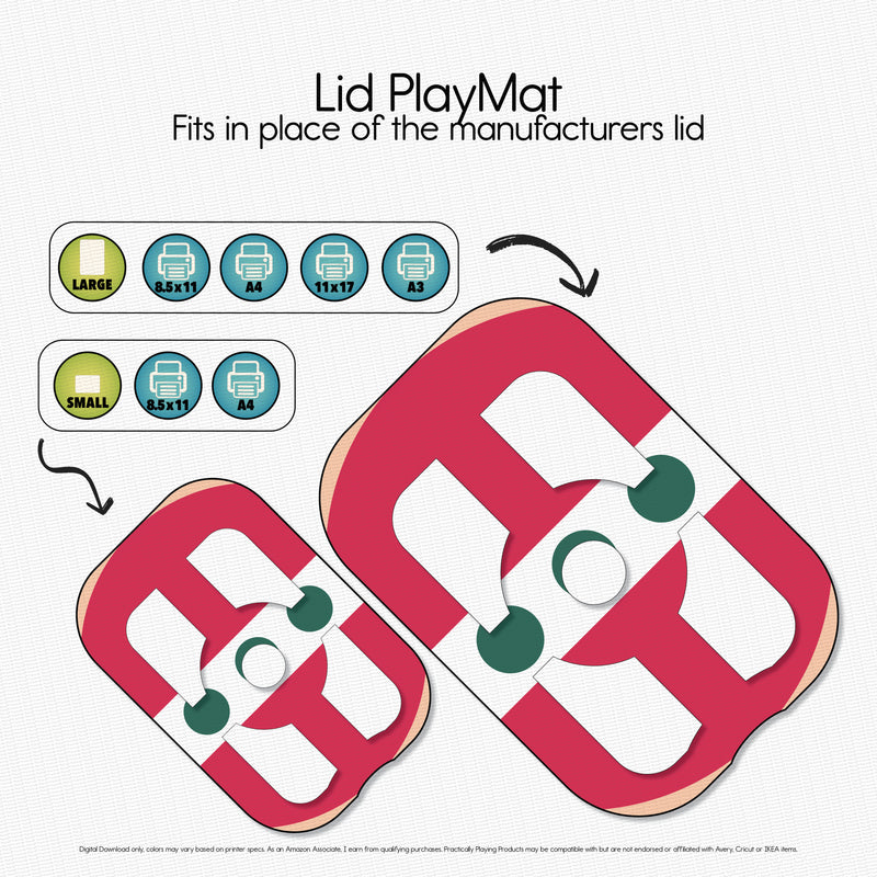 Christmas Bauhaus - PlayMat Pack- Circle in Circle